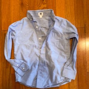 Janie and Jack boy button down blue 5T